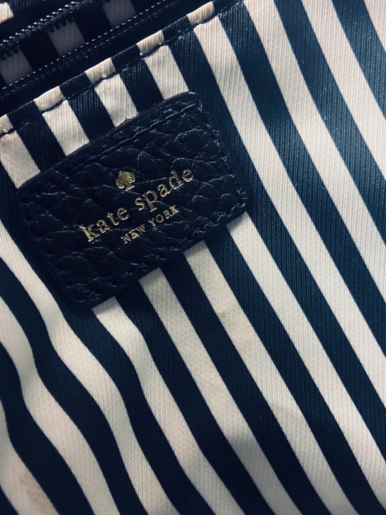 Kate Spade Southport Avenue Lydia Leather Tote - Black Pebbled - Picture 4 of 10